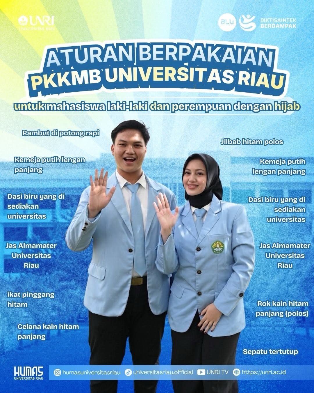 Iklan Mahasiswa Baru Unri 2026